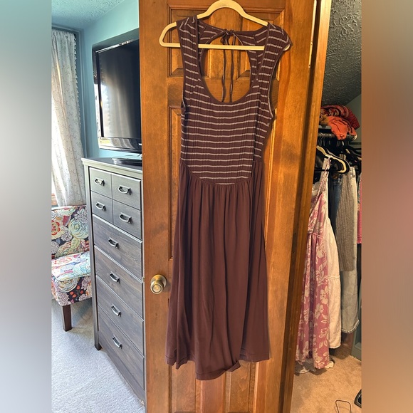 Free people Alana open back midi large - Picture 3 of 5